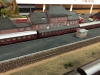 Model af Brande station fra Herningegnens modeljernbaneklub